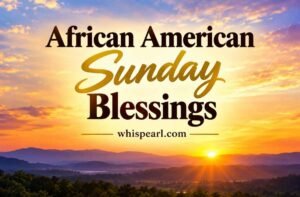 African American Sunday Blessings