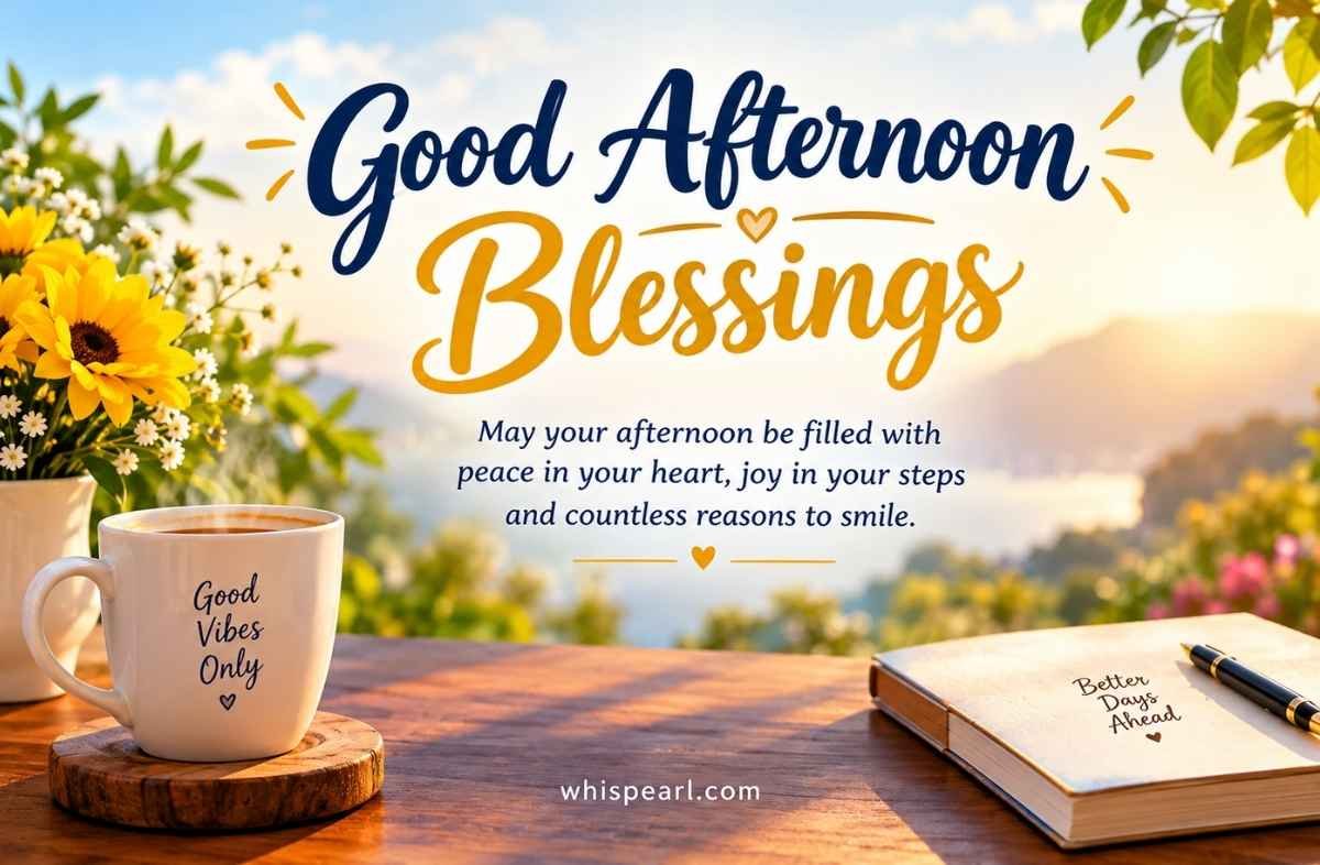 Good Afternoon Blessings