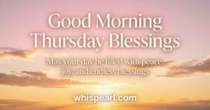 Goood morning thursday blessings