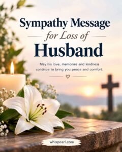 sympathy-message-for-loss-of-husband
