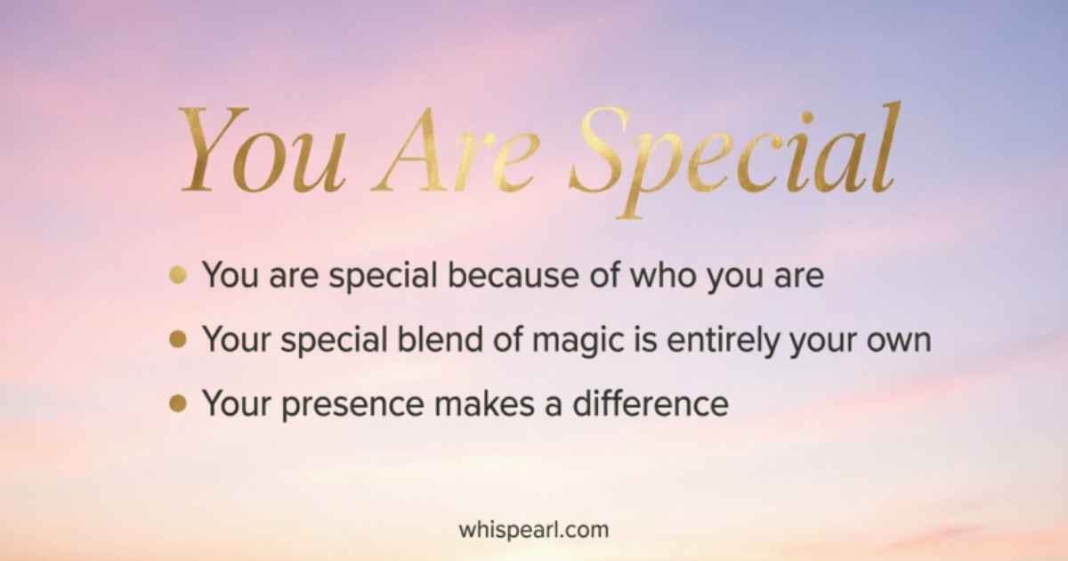 you are special quotes