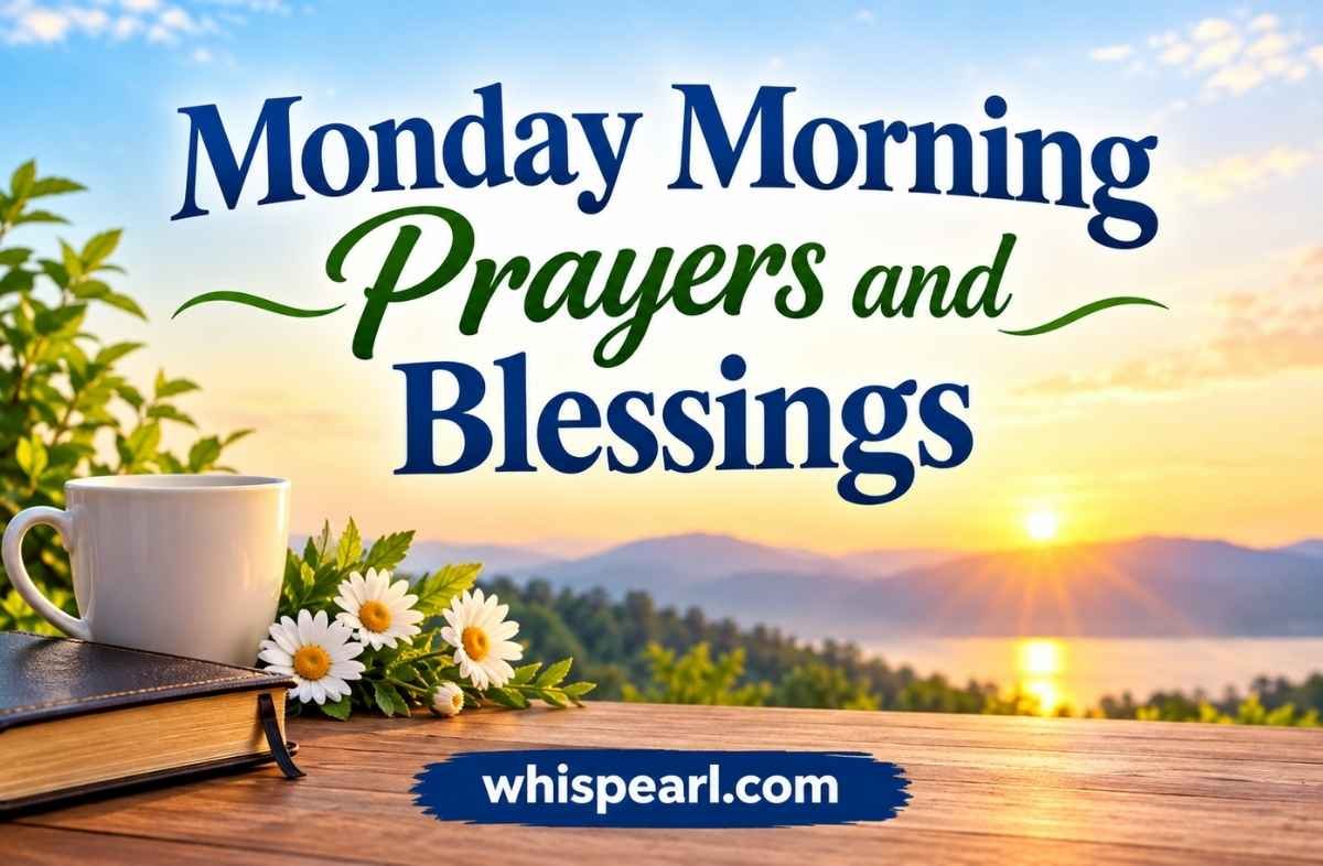 Monday Morning Prayers and Blessings